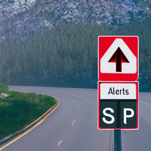 Image similar to confusing road signs, 8k resolution, ultrarealistic