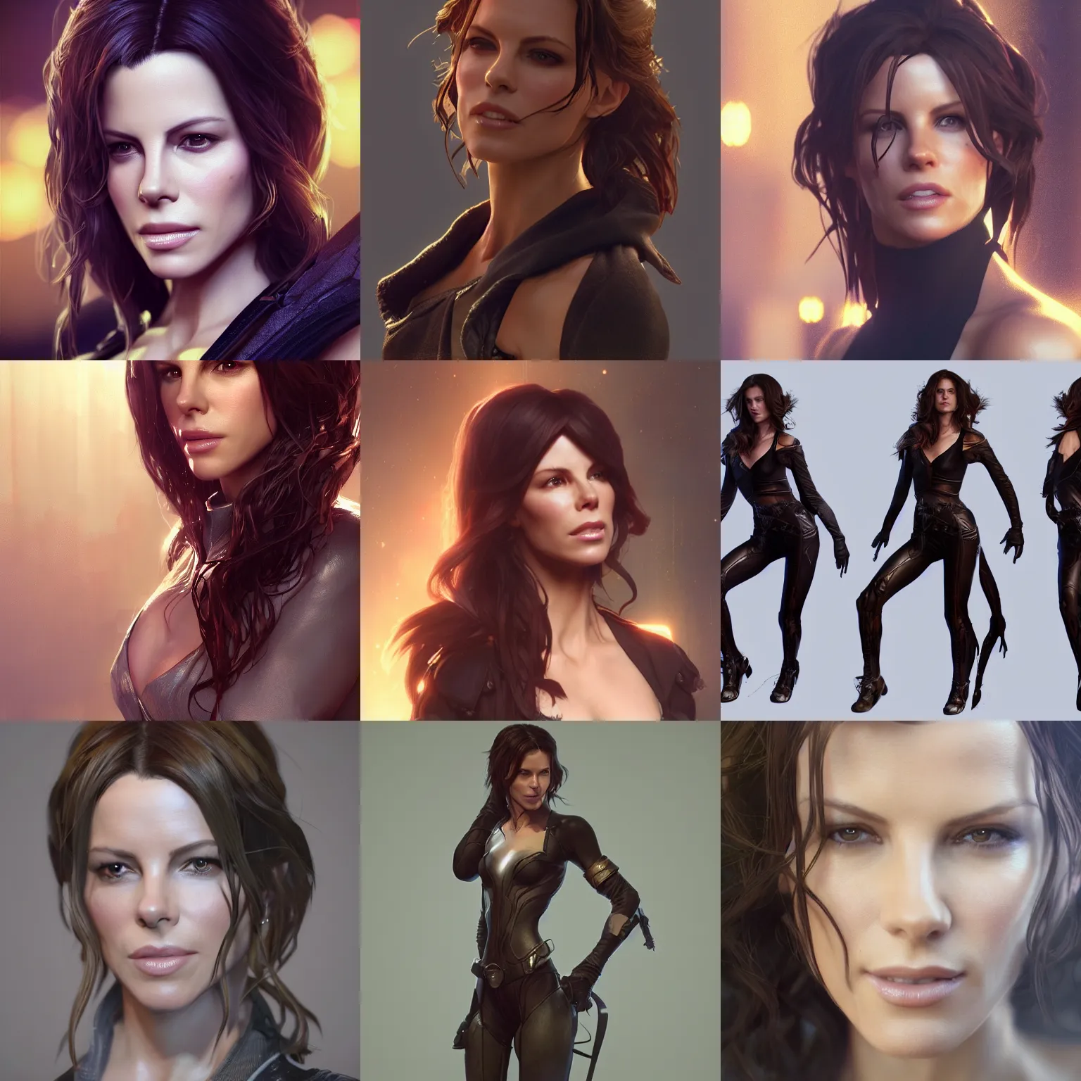 Prompt: Kate Beckinsale, trending in artstation, cinematic lighting, studio quality, smooth render, unreal engine 5 rendered, octane rendered, art style by klimt and nixeu and ian sprigger and wlop and krenz cushart