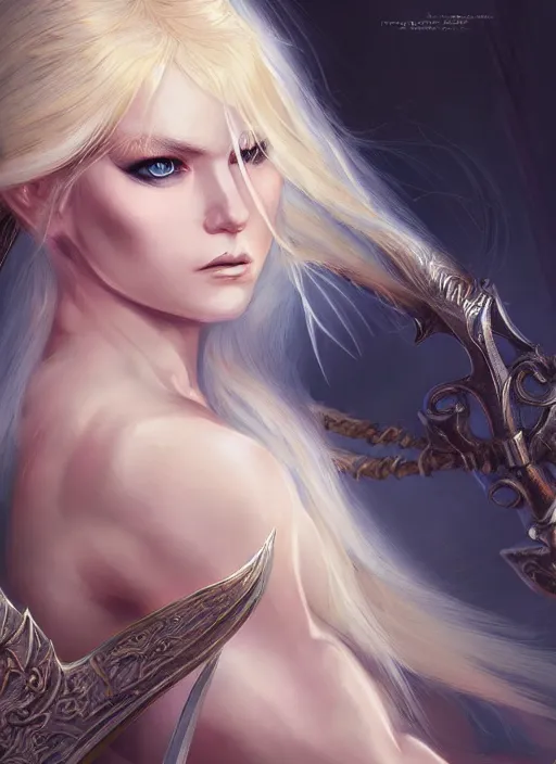 Image similar to blonde combat fairy venizian era, dark fantasy, extremely detailed, sharp focus, portrait, smooth, digital illustration, by rossdraws, frank franzzeta