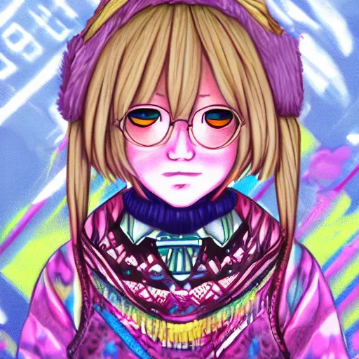 Image similar to highly detailed portrait of urotsuki from yume 2kki