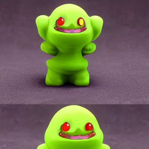 Prompt: slime rancher, an anime Nenderoid, figurine, detailed product photo.