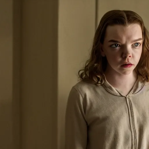 Prompt: Anya Taylor-Joy in the movie Hereditary