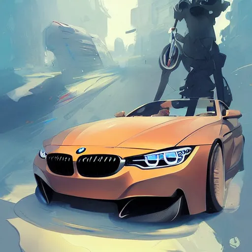 Image similar to bmw official fanart behance hd artstation by jesper ejsing, by rhads, makoto shinkai and lois van baarle, ilya kuvshinov, ossdraws, by feng zhu and loish and laurie greasley, victo ngai, andreas rocha, john harris