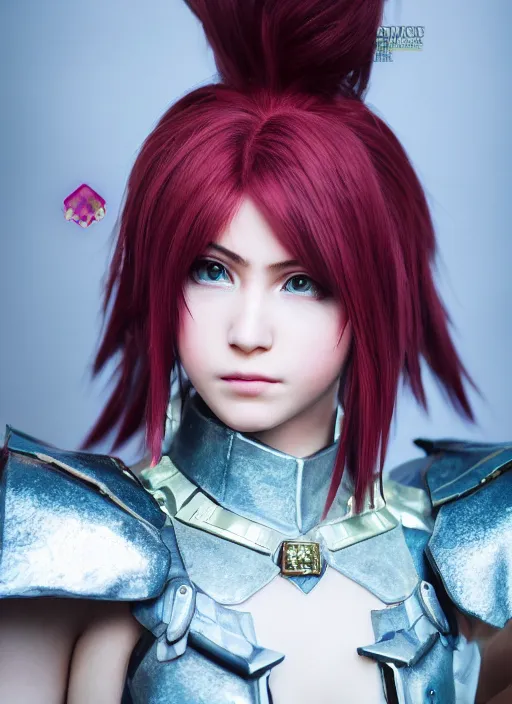 Image similar to a full portrait photo of real - life garnet final fantasy, f / 2 2, 3 5 mm, 2 7 0 0 k, lighting, perfect faces, award winning photography.