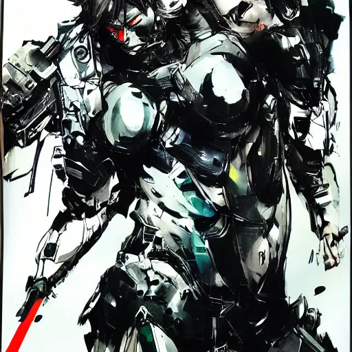 Image similar to mashup by yoji shinkawa