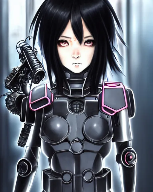Cyborg Anime Girl by taoistviking on DeviantArt