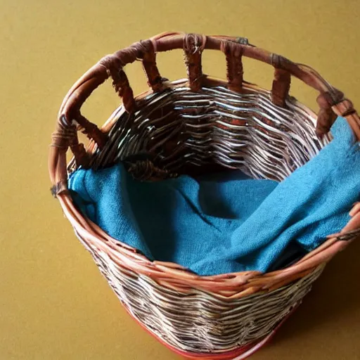 Image similar to basket made out of fingers