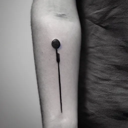 Image similar to cool minimal tattoo