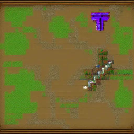 Image similar to a sword from terraria