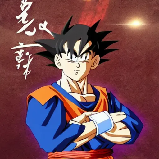 Image similar to kurdish! martial arts sensei in dragon ball z, 8 k, high resolution, promotional