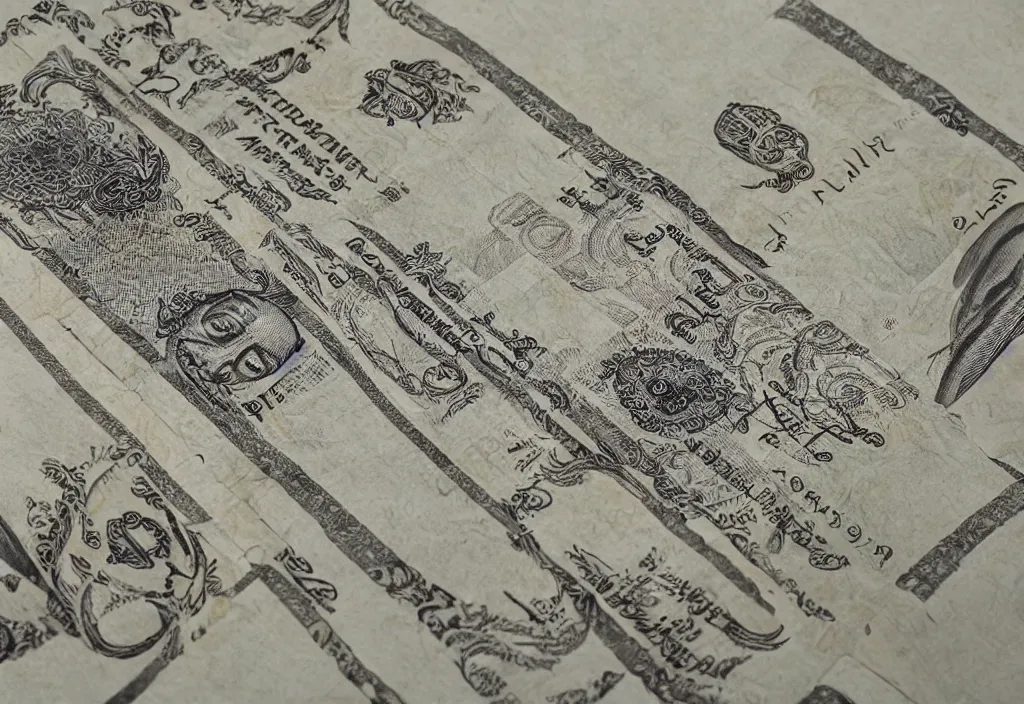 Image similar to currency note engraving plate