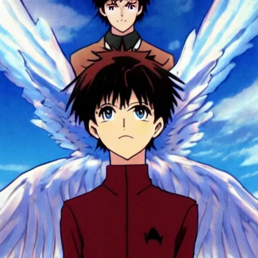 Prompt: Angels from Evangelion