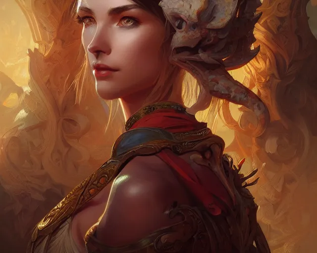 Image similar to photography of christian dimitrov, deep focus, d & d, fantasy, intricate, elegant, highly detailed, digital painting, artstation, concept art, matte, sharp focus, illustration, hearthstone, art by artgerm and greg rutkowski and alphonse mucha