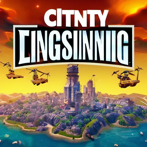 Prompt: “City of King’s landing, Fortnite theme, digital art, award winning”