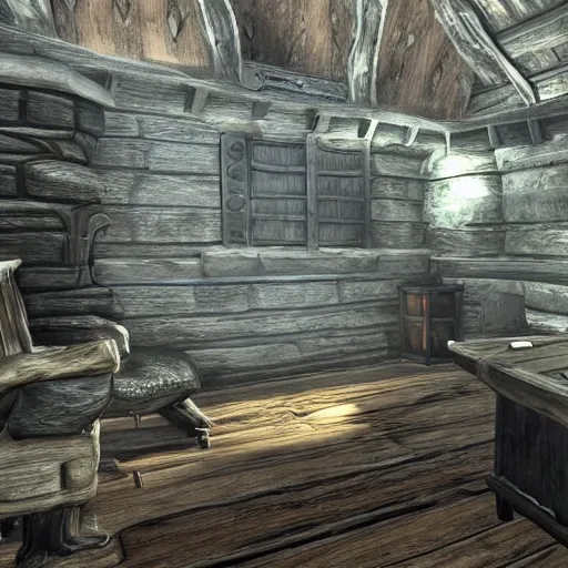 Image similar to nice comfy house skyrim