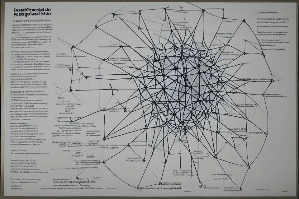 Image similar to detailed medical deconstruction chart of icosahedral phage, paper reports, printed files, old.