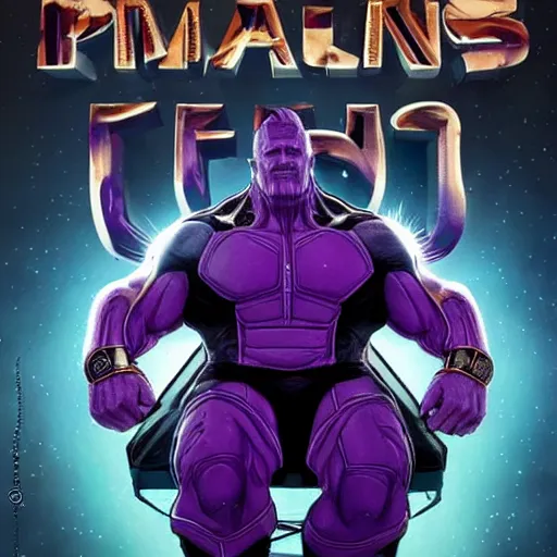 Image similar to thanos as putin, Cinematic, Portrait, Ultra-HD, Beautiful Lighting, insanely detailed and intricate, hypermaximalist, elegant, ornate, hyper realistic, super detailed