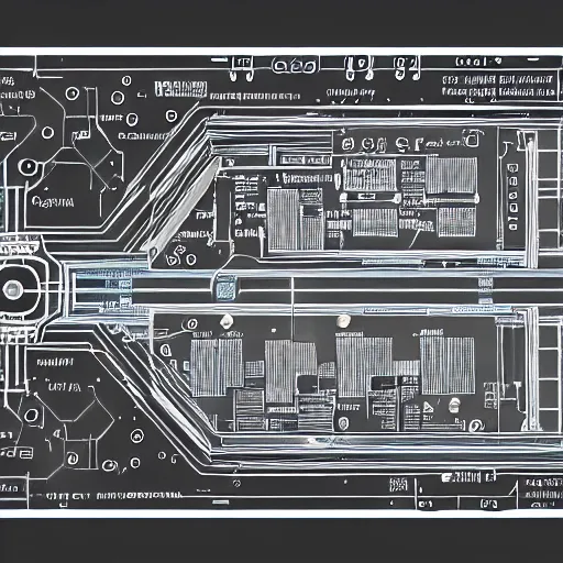 Image similar to gray's anatomy illustration of an ipad complete with detailed circuitry