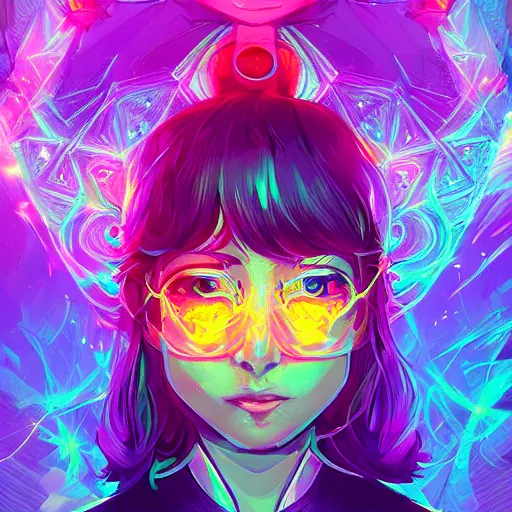 Image similar to skill magic deepdream radiating a glowing aura stuff loot legends stylized digital illustration video game icon artstation lois van baarle, ilya kuvshinov, rossdraws,