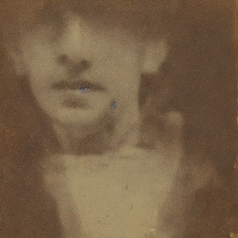 Prompt: Antique tintype of Beautiful warmly lit close up studio portrait of young teenage Doctor Strange sweetly smiling cute, impasto oil painting heavy brushstrokes by Cy Twombly and Anselm Kiefer , trending on artstation dramatic lighting abstract Expressionism