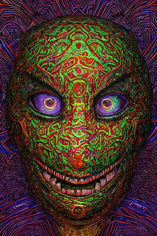 Image similar to tribal vodoo mask eye deepdream radiating a glowing aura global illumination ray tracing hdr fanart arstation by ian pesty and katarzyna da „ bek - chmiel that looks like it is from borderlands and by feng zhu and loish and laurie greasley, victo ngai, andreas rocha, john harris wooly hair cut feather stone