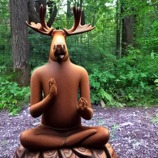 Prompt: i'm a metta ( meditation ) moose. i want to bring flourishing to the stars