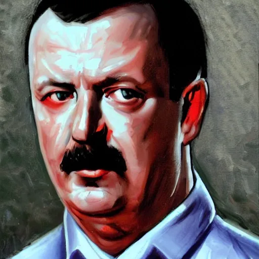 Image similar to Portrait of Igor Ivanovich Strelkov calling for total mobilization, photo-realistic, 2K, highly detailed