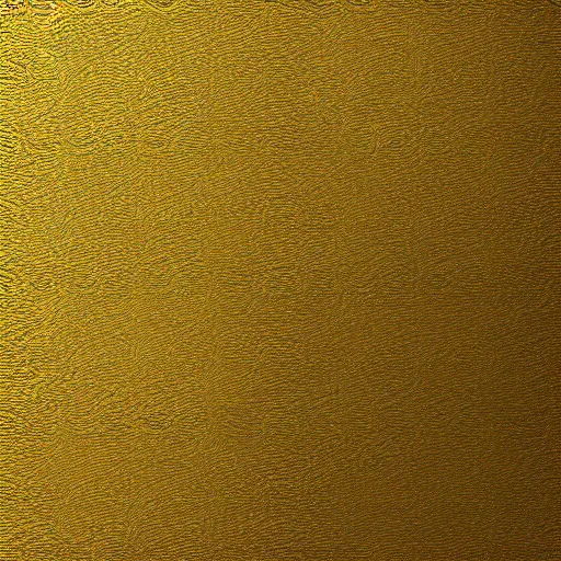 Image similar to seamless pbr texture of gold hammered foil, intricate highly detailed, photorealistic