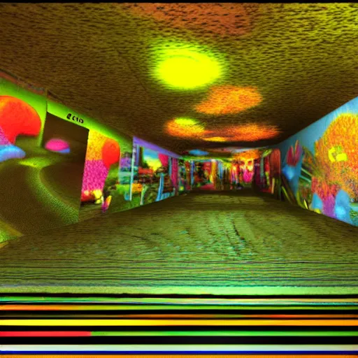 Prompt: lsd dream emulator 2 surreal graphics videogame