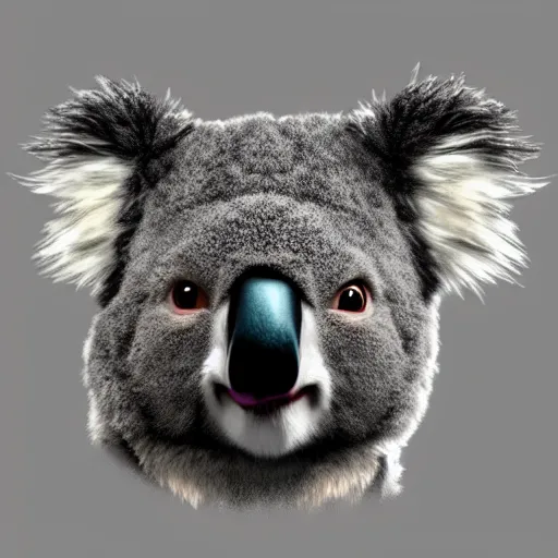 Image similar to pfp, koala emperor, regal animal king, trending, artstation