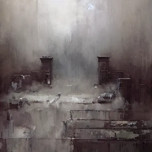 Prompt: heaven gates painting by jeremy mann