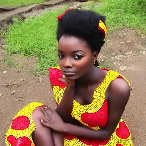 Image similar to pretty african,