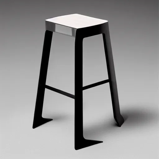 Prompt: the tango stool by tadao ando