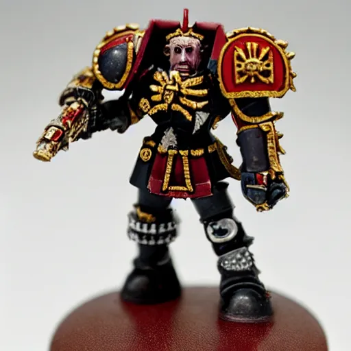 Prompt: warhammer 4 0 k queen elizabeth