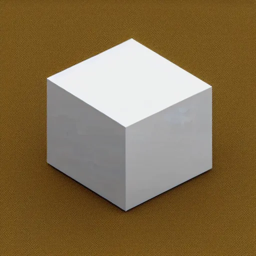 Prompt: a 3 d rendering of a 4 d cube, blender's eevee, digital artwork