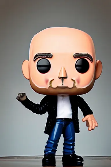 Image similar to “ very very intricate photorealistic photo of a jeff bezos funko pop on a solid white background, award - winning details ”