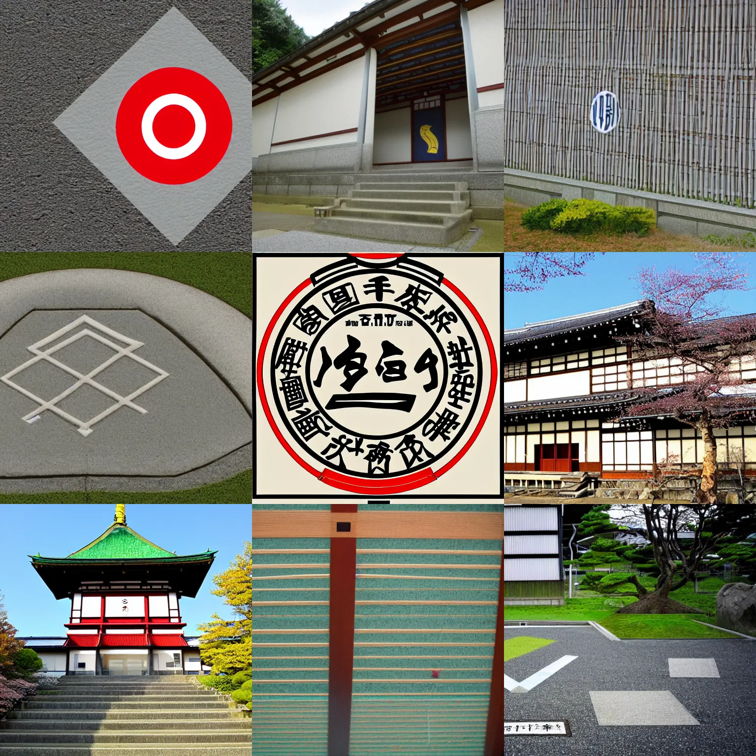 Prompt: the simple symbol of the japanese gunma school