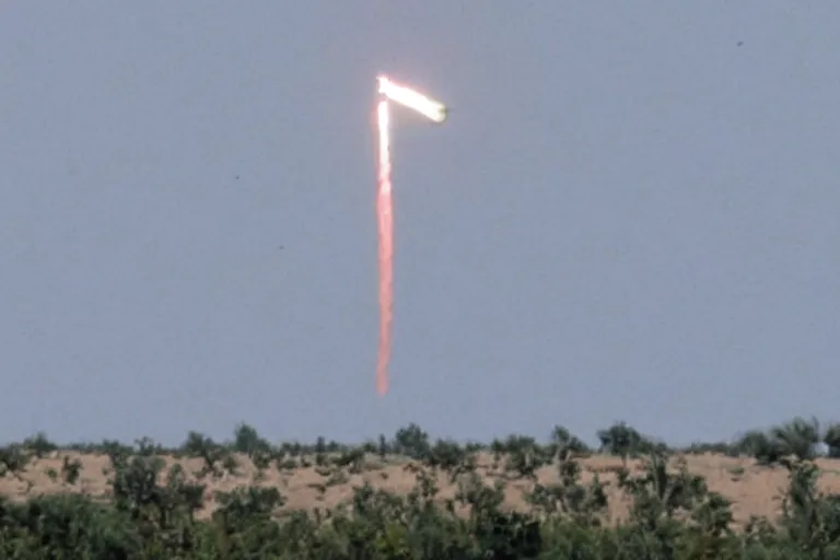 Image similar to himars rocket drops on united states