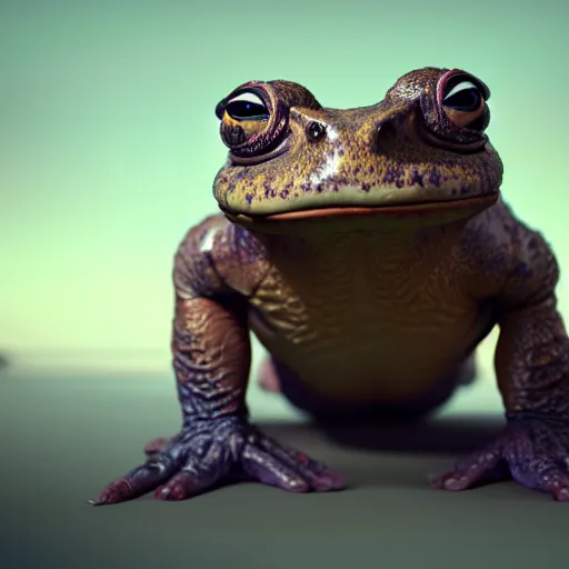 face, anthropomorphic toad from a million years later | Stable ...