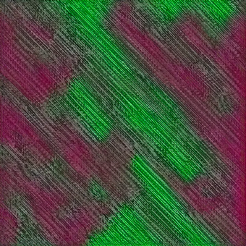 Image similar to an Autechre album cover using only straight lines and large geometric shapes and no more than 2 colors red and green, high resolution, lineart, high contrast