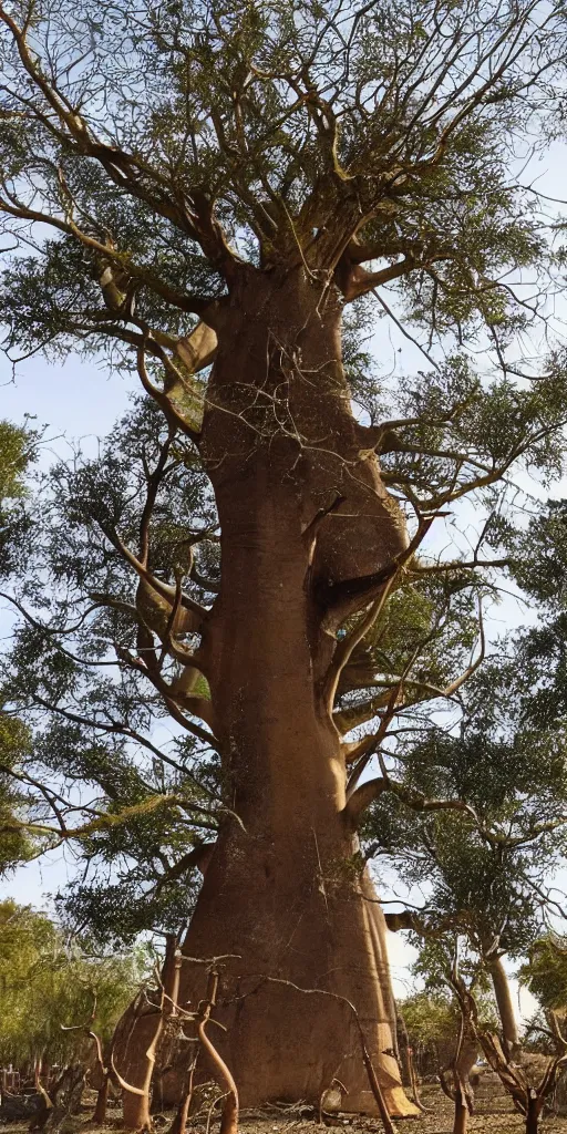 Prompt: peter de jong attractors morphing into a baobab tree, vhs footage