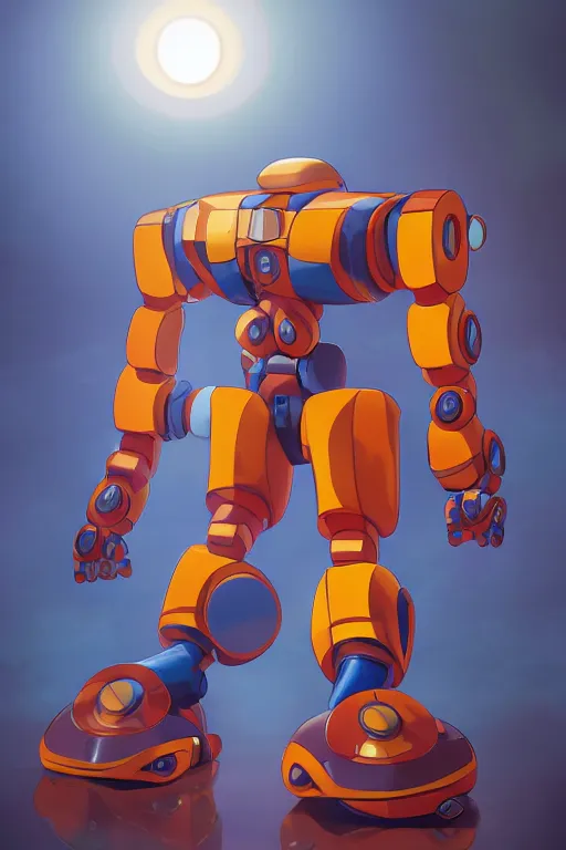 Image similar to metabots medabots medarotto medarot robot minimalist comics, behance hd by jesper ejsing, by rhads, makoto shinkai and lois van baarle, ilya kuvshinov, rossdraws global illumination ray tracing hdr radiating a glowing aura