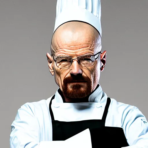 Image similar to walter white chef