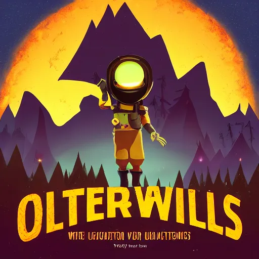 Image similar to outer wilds venture, poster