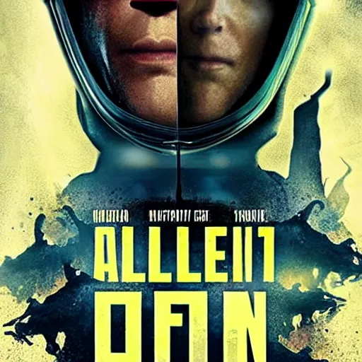 Image similar to epic movie poster of an alien invasion