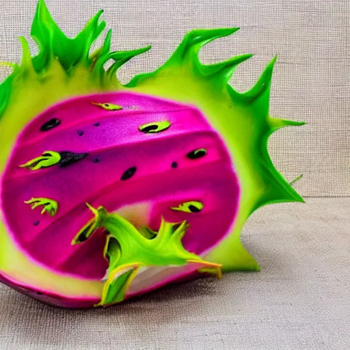 Prompt: chinese dragon fruit