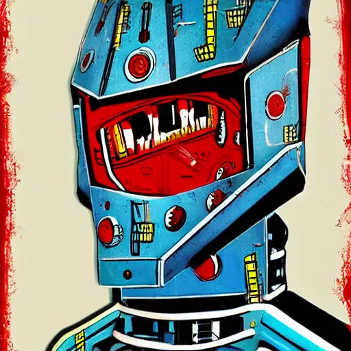 Prompt: realistic combat mecha in the style of jean - michel basquiat, beeple, junji ito, metal shaded