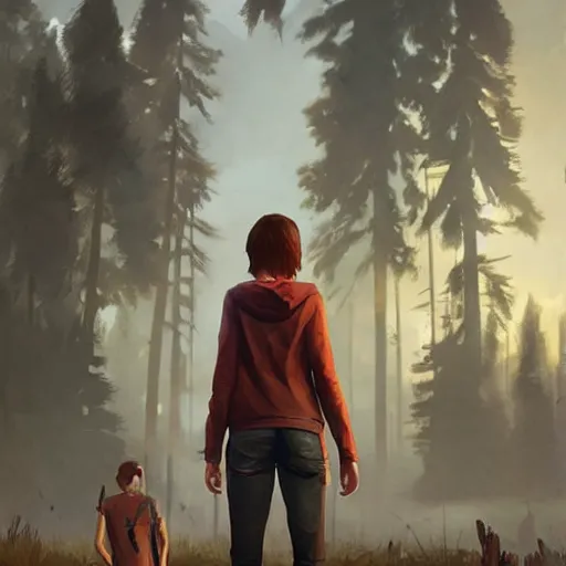 Image similar to venong cibor, style game square enix life is strange remake, trending on artstation, painted by greg rutkowski, render with game the last of us parte ii details