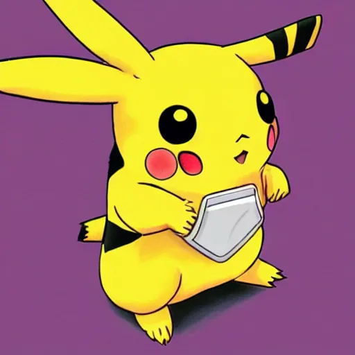 Prompt: A real life pikachu buying drugs, photorealistic art