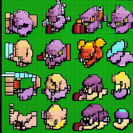 Image similar to sprite sheet